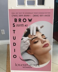 Eyebrow Tattoo result by Loveurbrows in Oceanside, CA