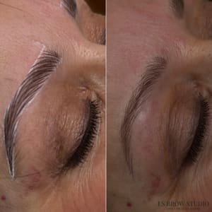 Eyebrow Tattoo result by LS Brow Studio LLC in Mt Jackson, VA
