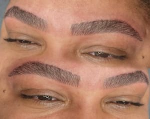 Eyebrow Tattoo result by Lu Beauty in Malden, MA