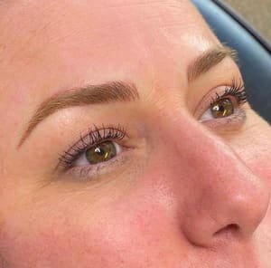 Eyebrow Tattoo result by Luca Permanent Cosmetics in Santa Cruz, CA