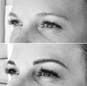 Eyebrow Tattoo result by Luca Permanent Cosmetics in Santa Cruz, CA