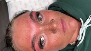 Eyebrow Tattoo result by Luceros Beauty Bar LLC in Olympia, WA