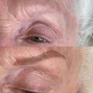 Eyebrow Tattoo result by Lucia Santana Beauty in Chagrin Falls, OH
