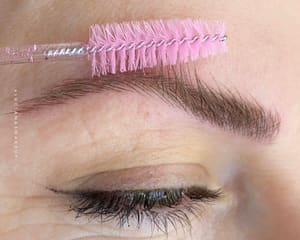 Eyebrow Tattoo result by Luciana's Makeup Microblading Studio in Rochester, MI