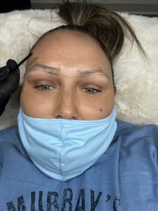 Eyebrow Tattoo result by Lucy Lash and Brows LLC in Brooksville, FL