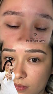 Eyebrow Tattoo result by Lucy Lux Beauty in Orlando, FL