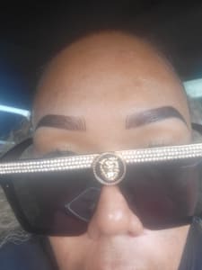 Eyebrow Tattoo result by Lukx Brows & Co. in Houston, TX