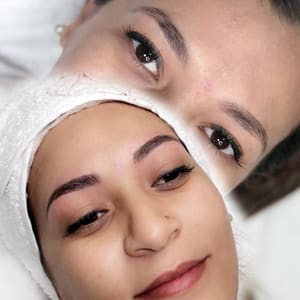 Eyebrow Tattoo result by Lulu beauty Artist / Permanent MAkeup Brows / Lips / Eyelashes in River Rouge, MI