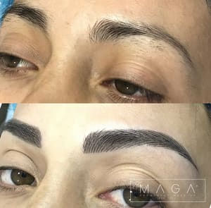 Eyebrow Tattoo result by LUMA Skin & Permanent Makeup in East Elmhurst, NY