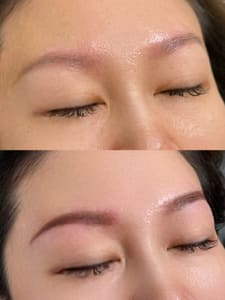 Eyebrow Tattoo result by Lumenstudio in Chino, CA