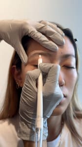 Eyebrow Tattoo result by Lumenstudio in Chino, CA