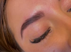 Eyebrow Tattoo result by Lumi Beauty Bar in Wayzata, MN