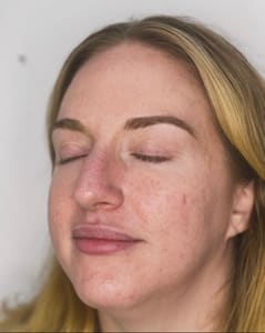 Eyebrow Tattoo result by Lumi + Bleu Beauty & Sol in Pearl River, NY