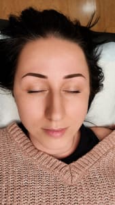 Eyebrow Tattoo result by Lumi Ink Studio in Bartlett, IL