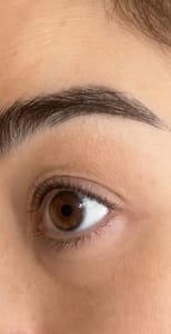 Eyebrow Tattoo result by Lumière Beauty Atelier in San Francisco, CA