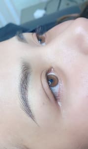 Eyebrow Tattoo result by Lumina Brows & Lashes in Riverside, CA