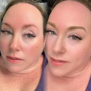 Eyebrow Tattoo result by Lumina Brows & Lashes in Riverside, CA
