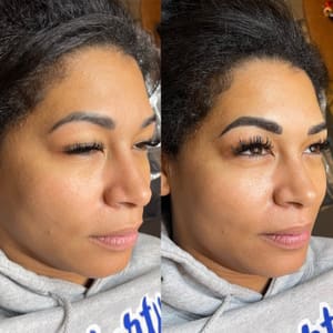 Eyebrow Tattoo result by Lumos Beauty in Hamilton, OH