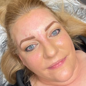 Eyebrow Tattoo result by Lumos Beauty in Hamilton, OH