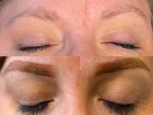 Eyebrow Tattoo result by Luna Beauty Brows LLC in Litchfield Park, AZ