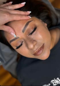 Eyebrow Tattoo result by Luna Beauty Lounge in Richland, WA