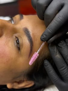 Eyebrow Tattoo result by Luna Beauty Studio in Everett, WA