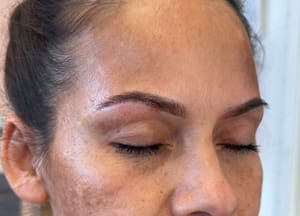 Eyebrow Tattoo result by Luna Beauty Studio in Everett, WA