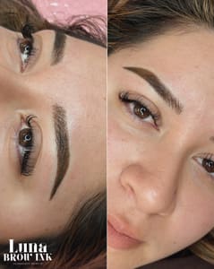 Eyebrow Tattoo result by Luna Brow Ink in Granada Hills, CA