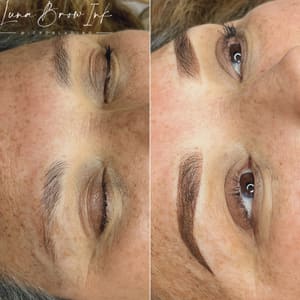 Eyebrow Tattoo result by Luna Brow Ink in Granada Hills, CA