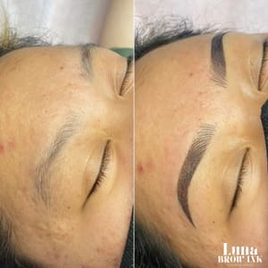Eyebrow Tattoo result by Luna Brow Ink in Granada Hills, CA