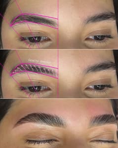 Eyebrow Tattoo result by Luna Brow Ink in Granada Hills, CA