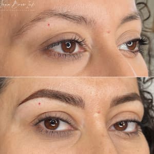Eyebrow Tattoo result by Luna Brow Ink in Granada Hills, CA