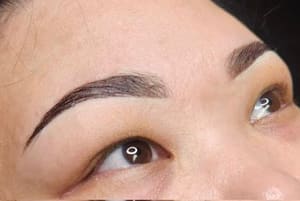 Eyebrow Tattoo result by Luna Luxe Beauty Lounge in Longview, WA