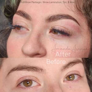 Eyebrow Tattoo result by Luna Luxe Beauty Lounge in Longview, WA