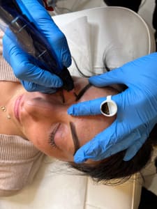 Eyebrow Tattoo result by Lunabella permanent makeup in Paramus, NJ