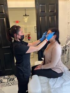 Eyebrow Tattoo result by Lunabella permanent makeup in Paramus, NJ