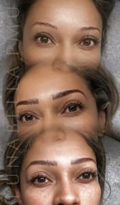 Eyebrow Tattoo result by Lunabella permanent makeup in Paramus, NJ