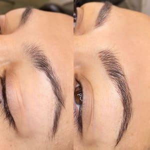 Eyebrow Tattoo result by LUNAMAR Beauty & Brows in Rancho Cucamonga, CA