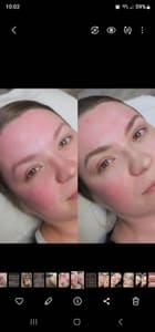Eyebrow Tattoo result by Lunar Beauty Lounge (at New Phases Cosmetics) in Newark, OH