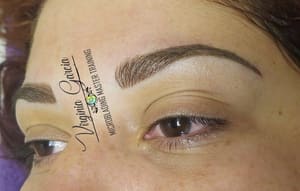 Eyebrow Tattoo result by LunaSkinBeauty-Microblading-clases in Miami Lakes, FL