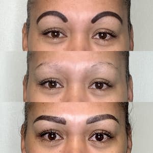 Eyebrow Tattoo result by Lure Permanent Cosmetics in Mesa, AZ