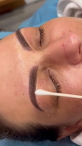 Eyebrow Tattoo result by Lush Beauty KT ( inside Salon Me ) in Round Rock, TX