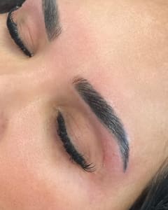 Eyebrow Tattoo result by Lush Beauty Lounge in St James, NY