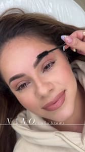 Eyebrow Tattoo result by Lush Beauty Spa in Newnan, GA