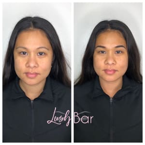 Eyebrow Tattoo result by Lush Eye Bar in Alameda, CA