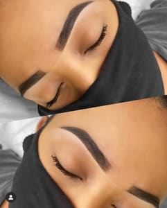 Eyebrow Tattoo result by Lush Ink in Lynn, MA