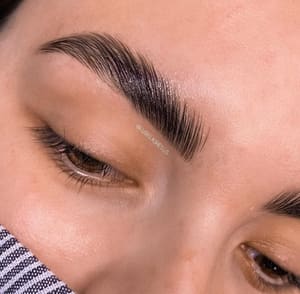 Eyebrow Tattoo result by Lush Lashes US in Brookline, MA