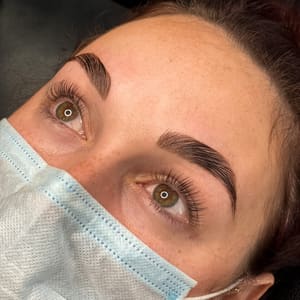 Eyebrow Tattoo result by Lush Lashes US in Brookline, MA