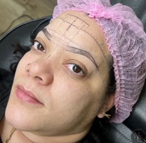 Eyebrow Tattoo result by Lush Permanent Cosmetic Studio in Toms River, NJ