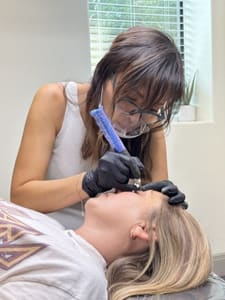 Eyebrow Tattoo result by LushBrows by Kinuka in Conroe, TX